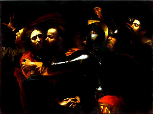 Caravaggio. Painting. Contrasts. Renaissance. Chiaruscuro.