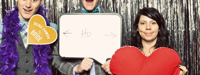 Wedding Day Hooray | Photobooth Rentals | LeahAndMark.com