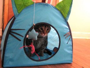 Cat Tent Ikea - LeahAndMark & Co.