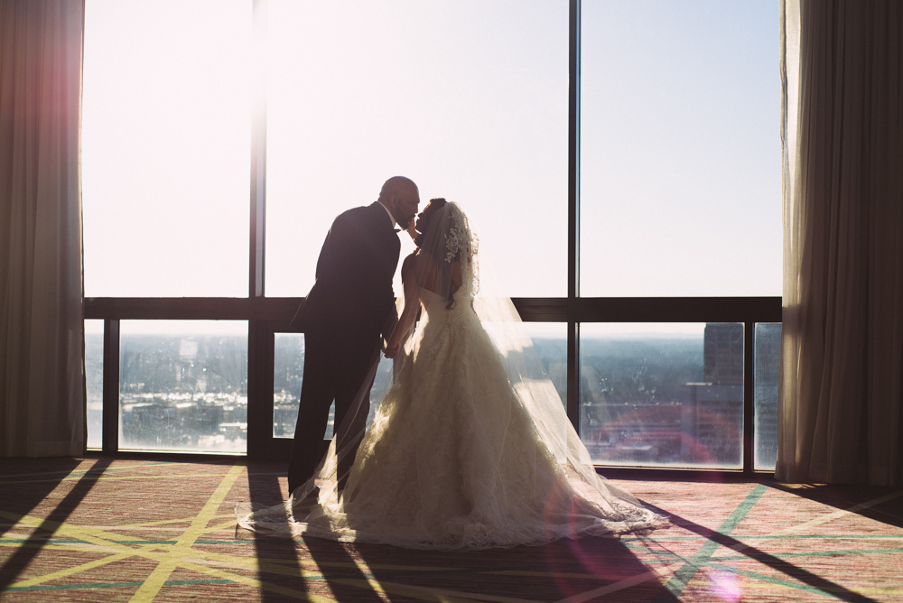 Atlanta Wedding Photographer | LeahAndMark & Co. | Crowne Plaza Midtown