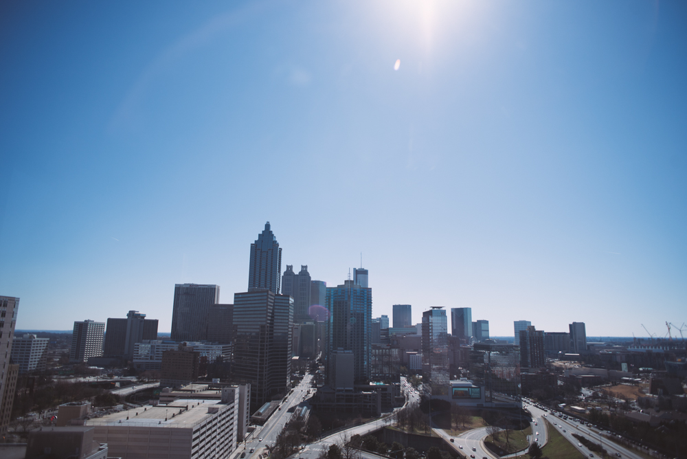 Atlanta Wedding Photographer | LeahAndMark & Co. | Crowne Plaza Midtown