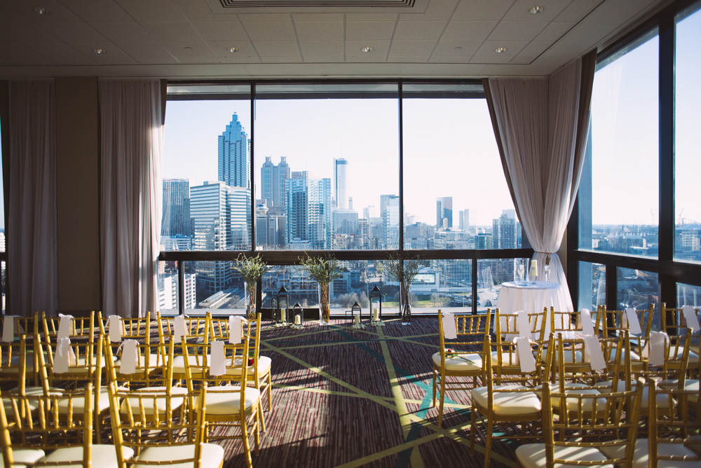 Atlanta Wedding Photographer | LeahAndMark & Co. | Crowne Plaza Midtown