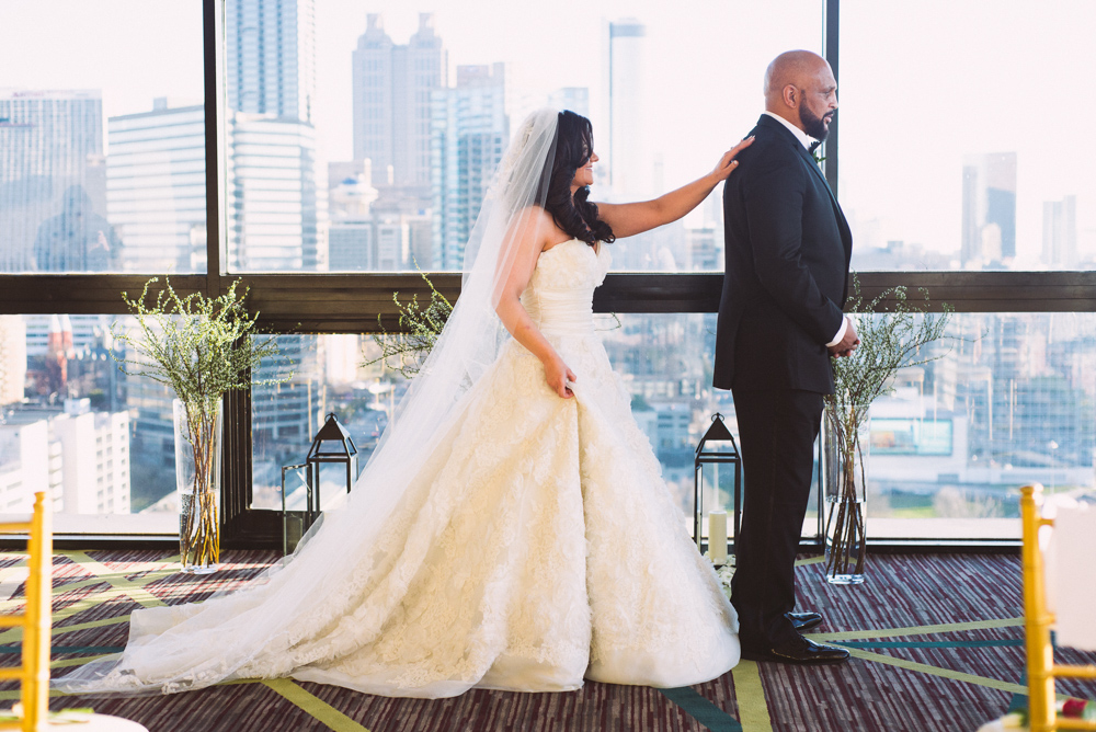 Atlanta Wedding Photographer | LeahAndMark & Co. | Crowne Plaza Midtown