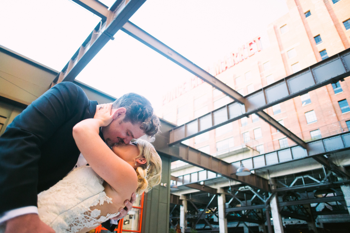 Ponce City Market, Wedding, PCM, Carter Center, Atlanta, Wedding, Photographer, Roof, Skyline, Rooftop, 