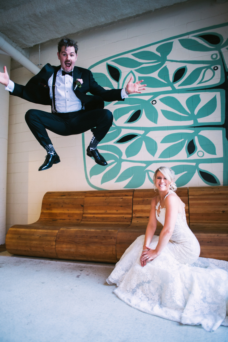 Ponce City Market, Wedding, PCM, Carter Center, Atlanta, Wedding, Photographer, Roof, Skyline, Rooftop, 