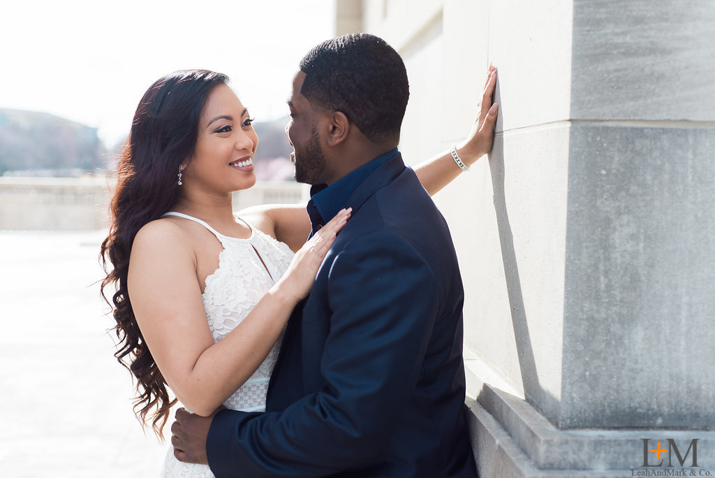 Atlanta Elopement Photographer  Millennium Gate Museum Wedding